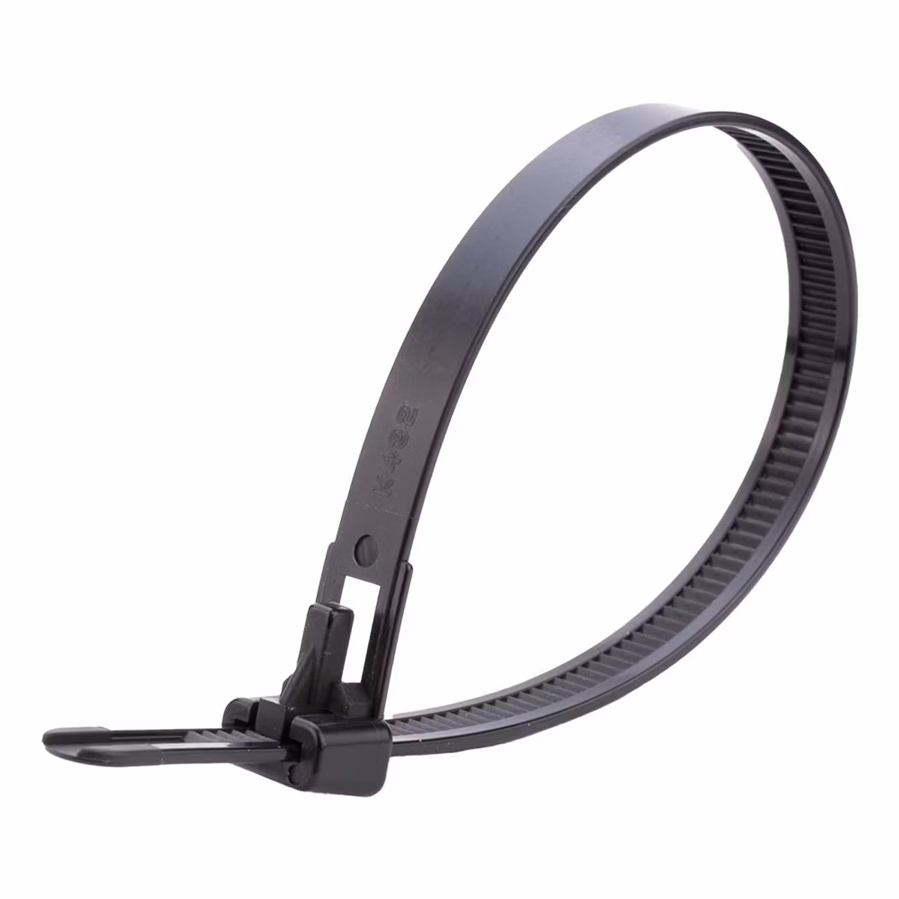 Återanvändbara Buntband Svart