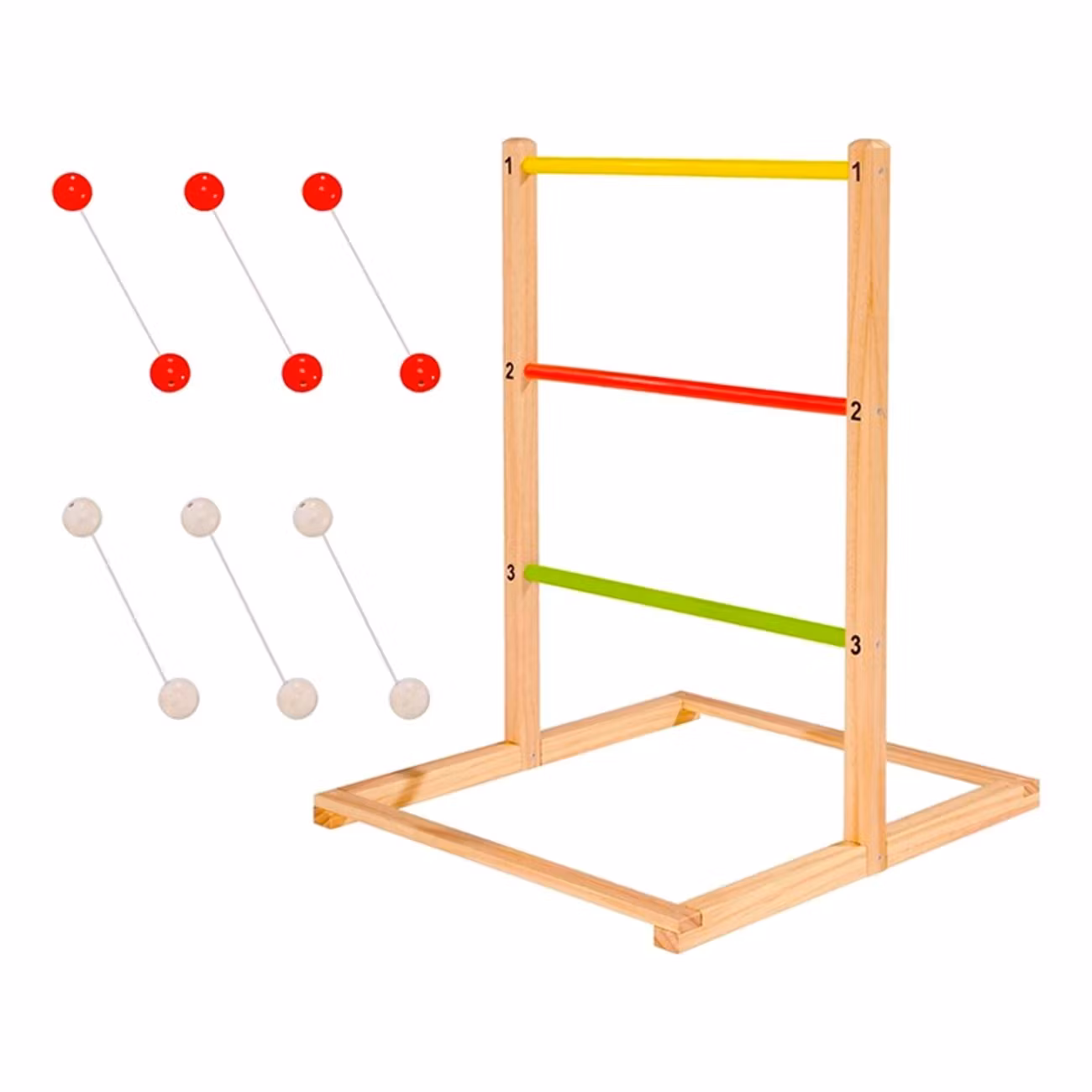 Steggolf i Trä Trädgårdsspel