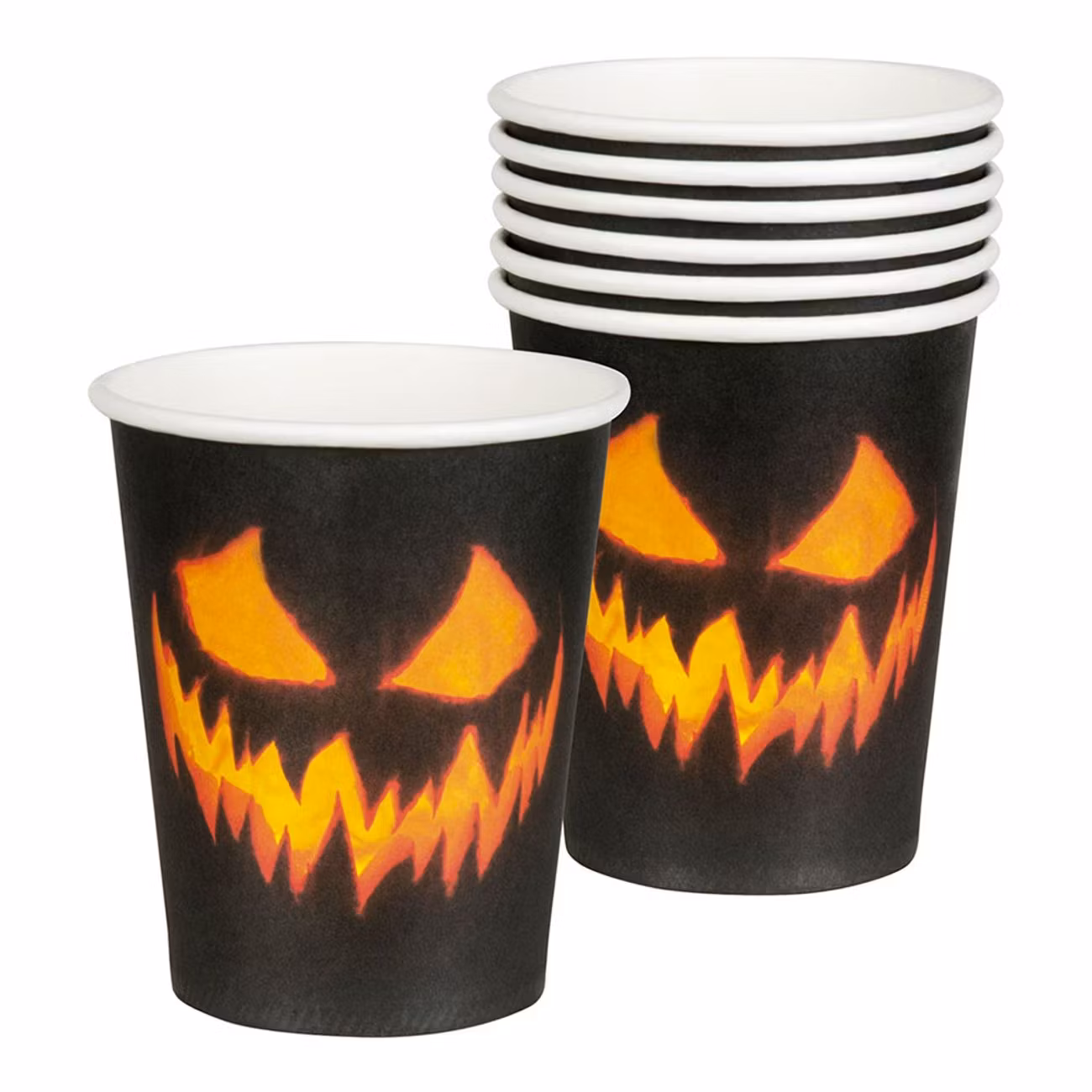 Pappersmuggar Läskig Pumpa