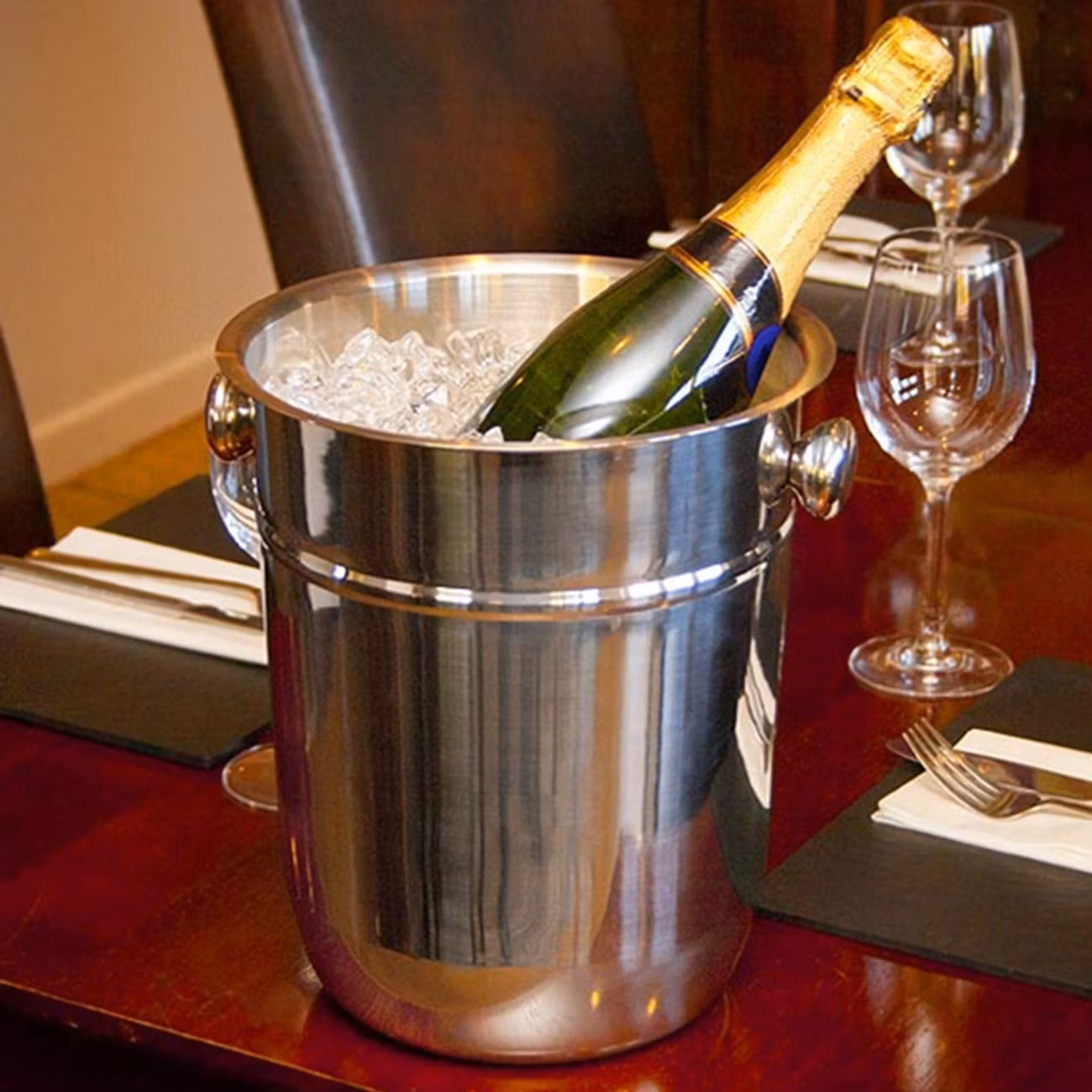 Champagnehink i Rostfritt