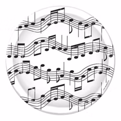 Pappersassietter Musiknoter