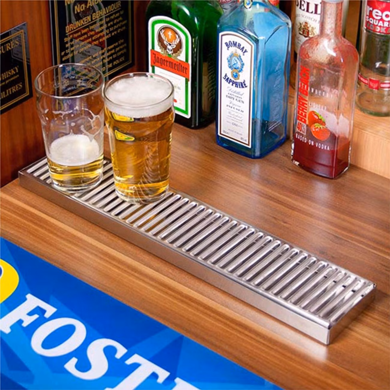 Droppbricka i Rostfritt