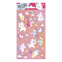 Stickers Enhörningar