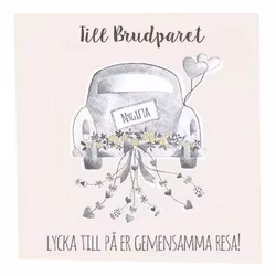 Bröllopskort Till Brudparet