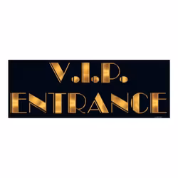 VIP Entré Skylt