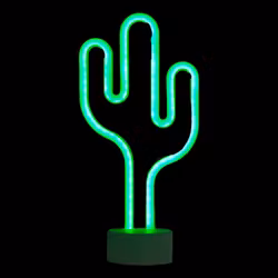 LED-Lampa Kaktus med Neon-effekt