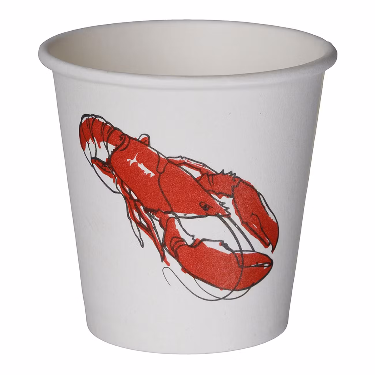 Snapsmugg i Papper med Kräftmotiv