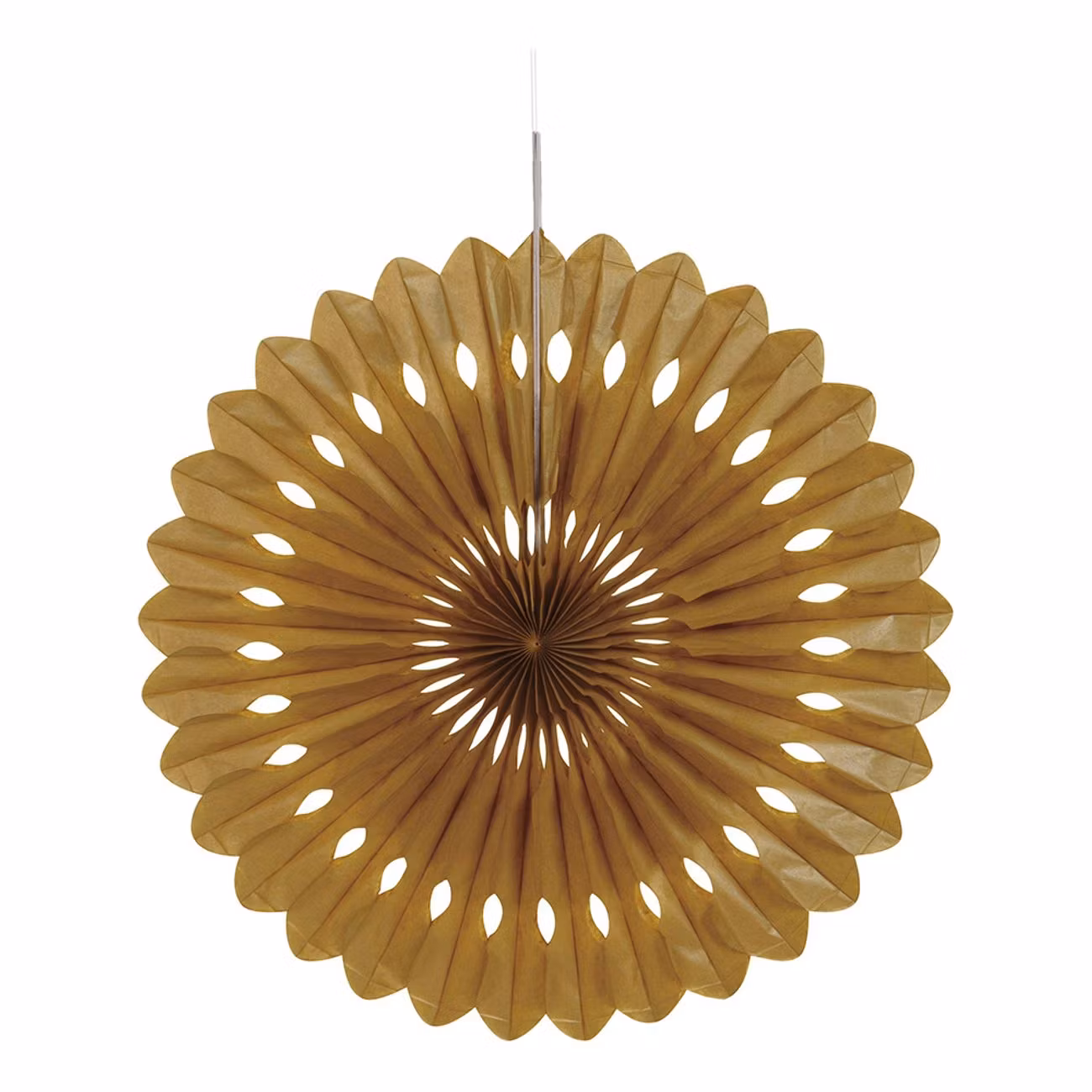 Pappersfjäder Guld Hängande Dekoration