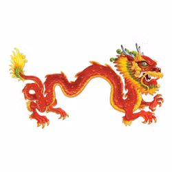 Pappersdekoration Drake