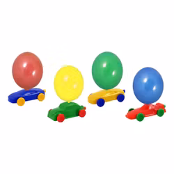 Racerbil med Ballong Leksak