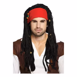 Pirat Peruk Med Bandana