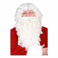 Tomteskägg och Peruk Lockig