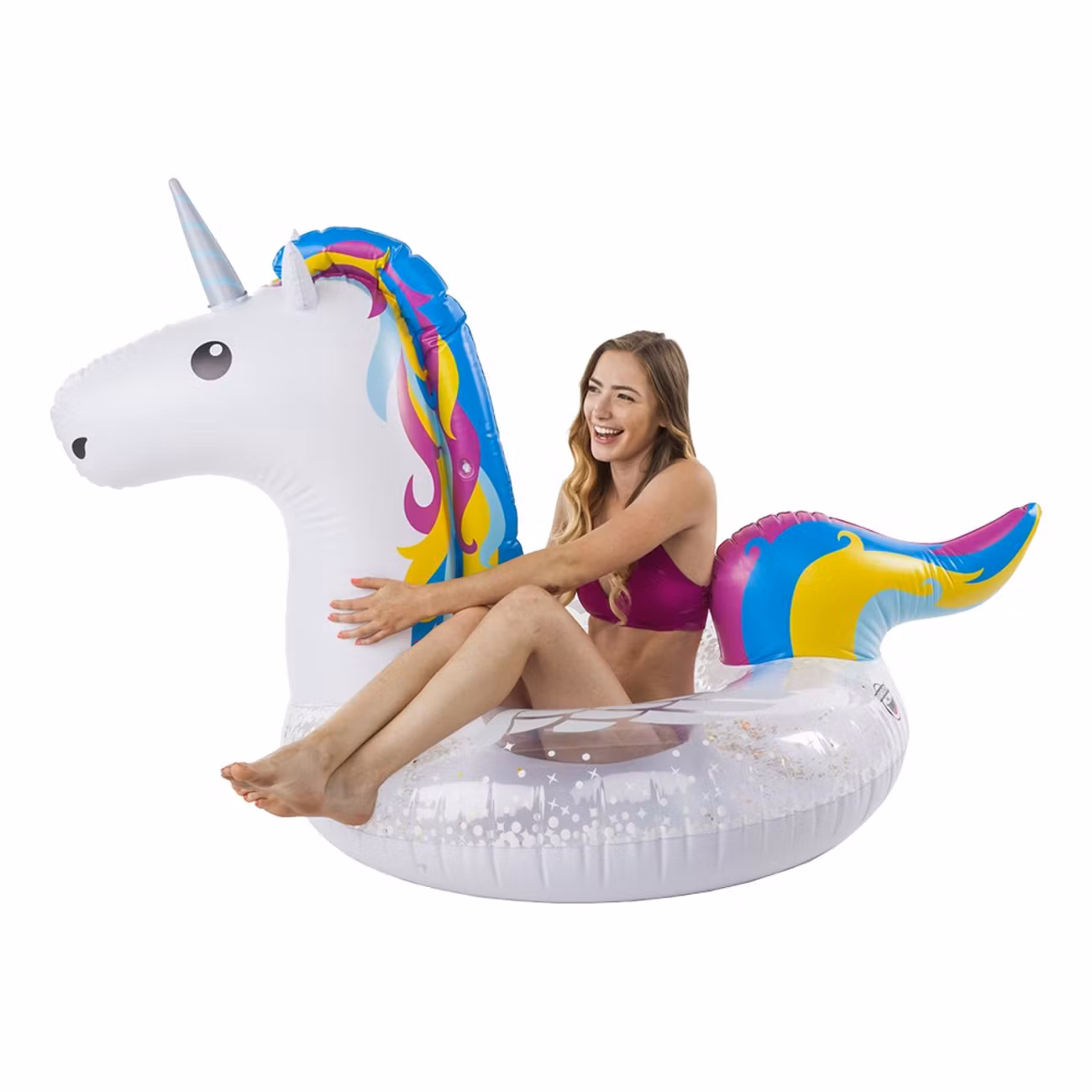 Badmadrass Sparkle Enhörning