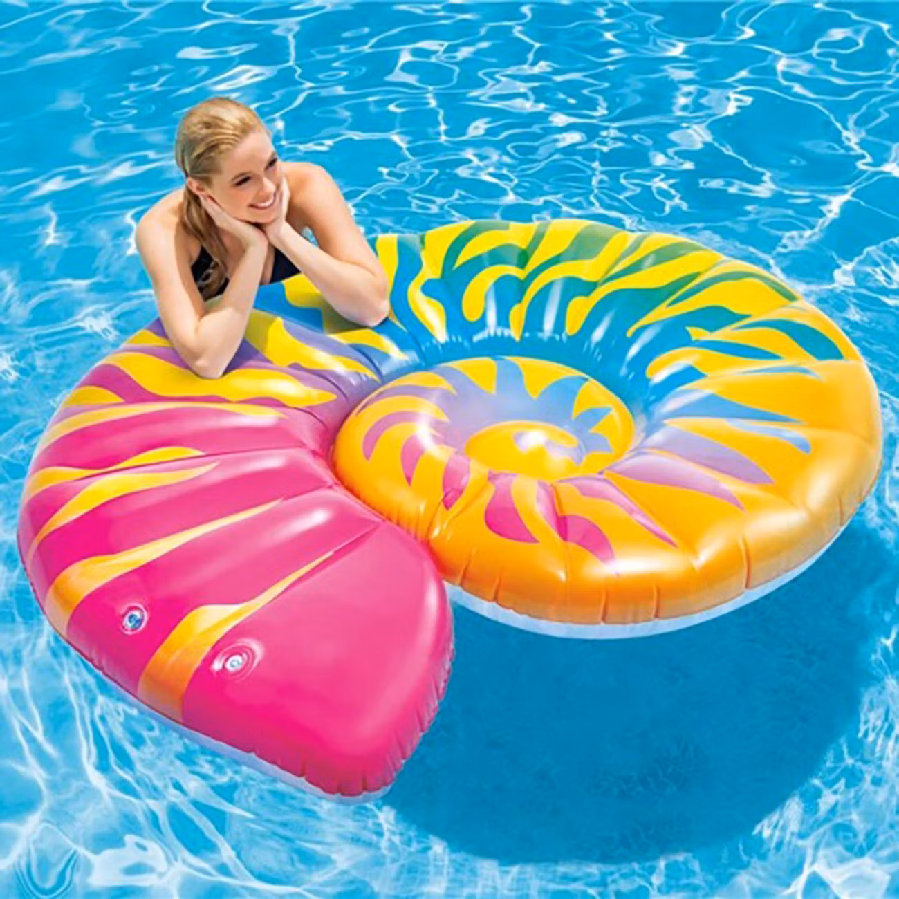 Intex Badmadrass Snäcka