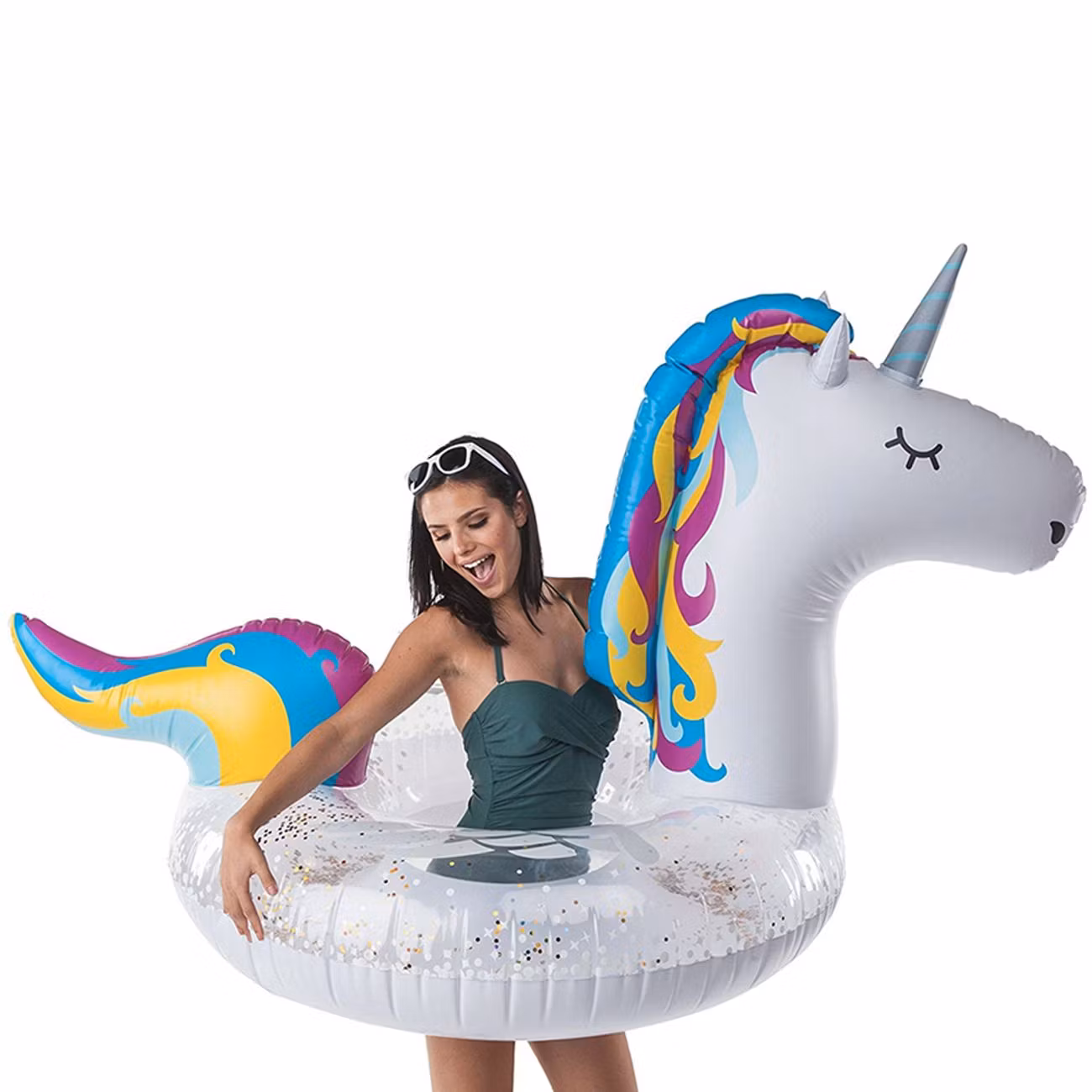 Badmadrass Sparkle Enhörning