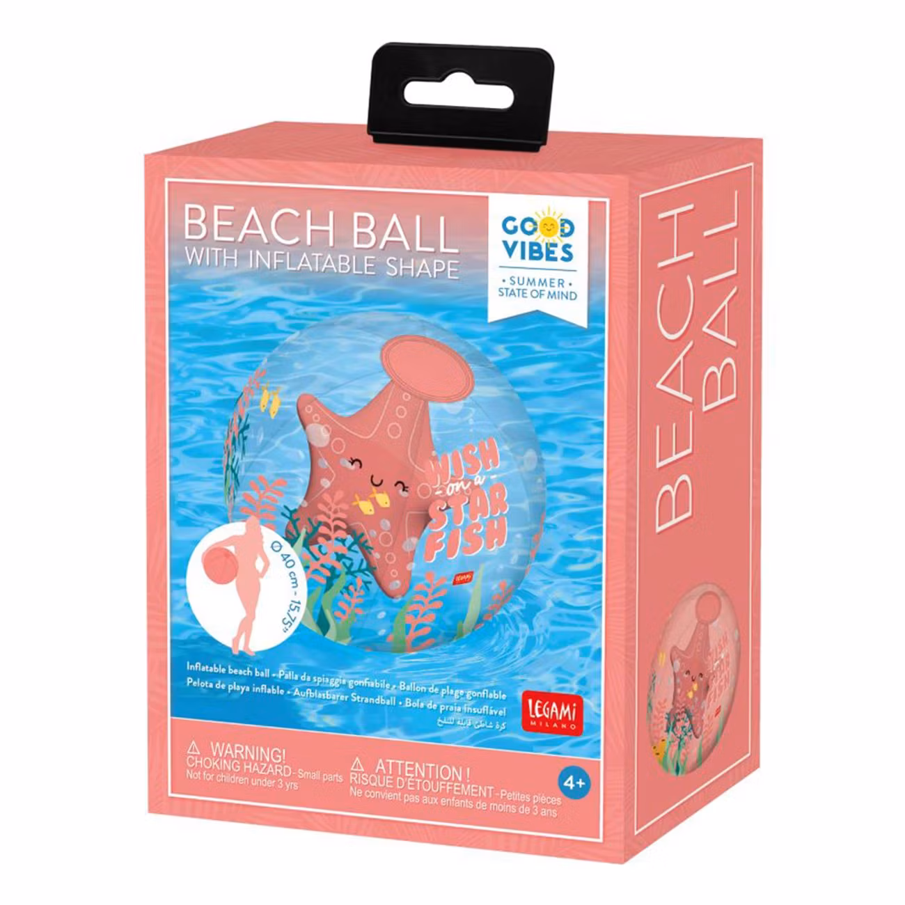 Badboll med Uppblåsbar Sjöstjärna