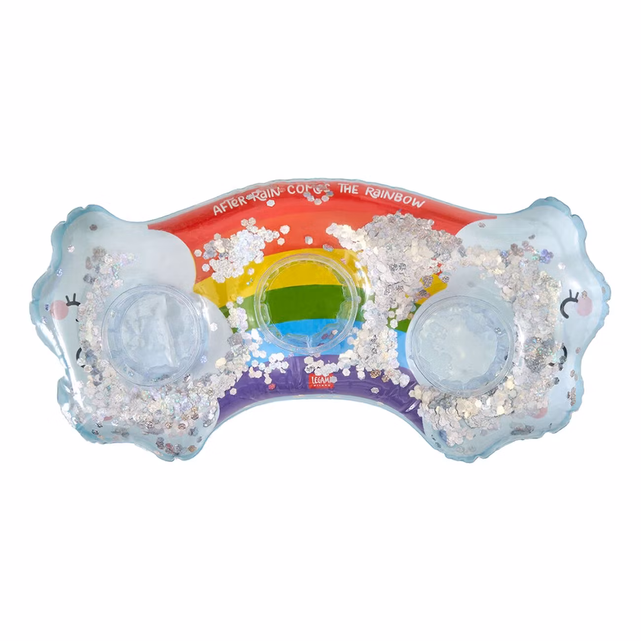 Uppblåsbar Drinkhållare Regnbåge