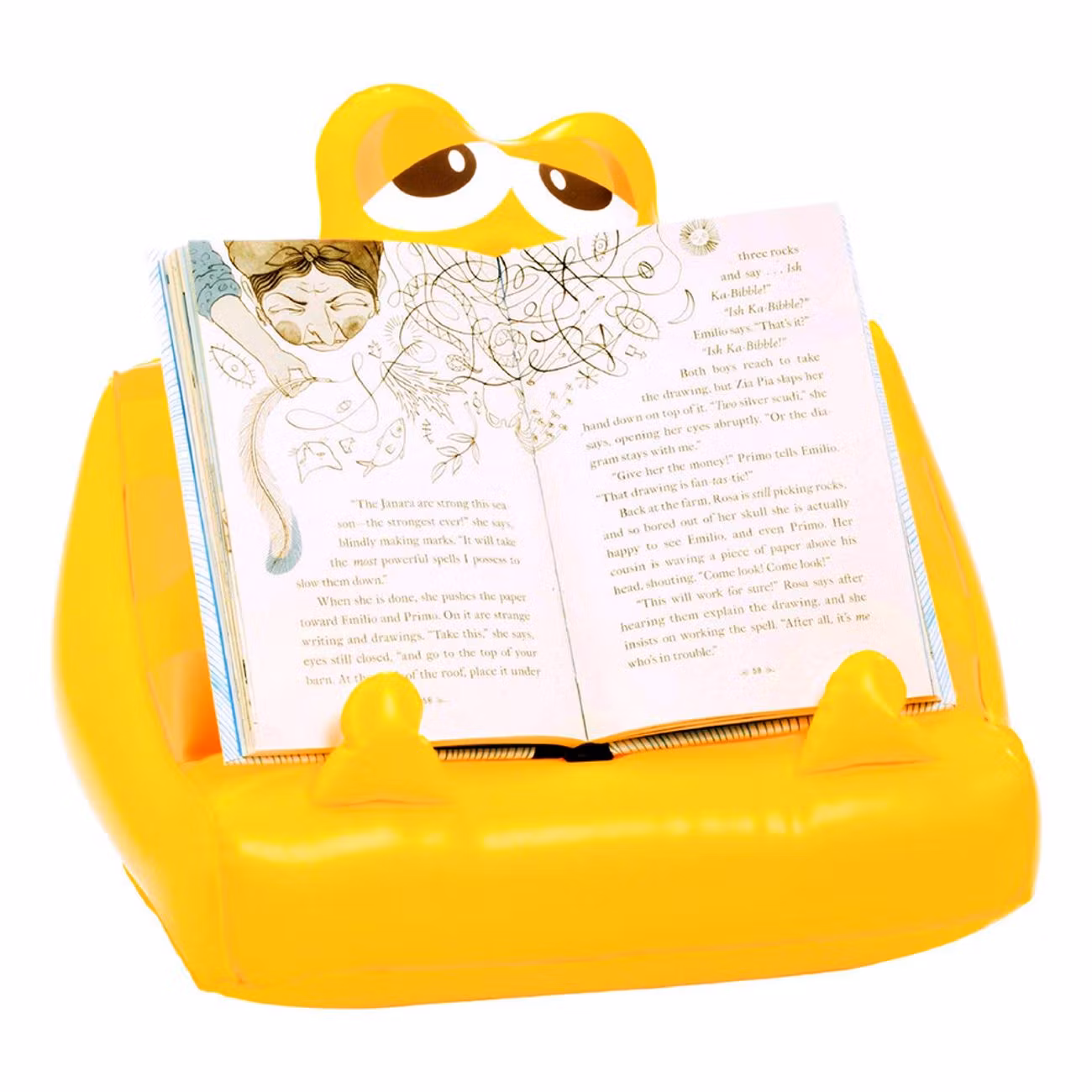 Uppblåsbar Bokhållare Drake Gul