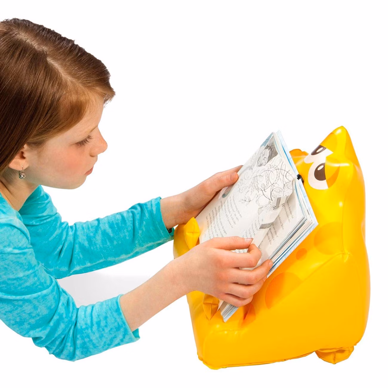 Uppblåsbar Bokhållare Drake Gul