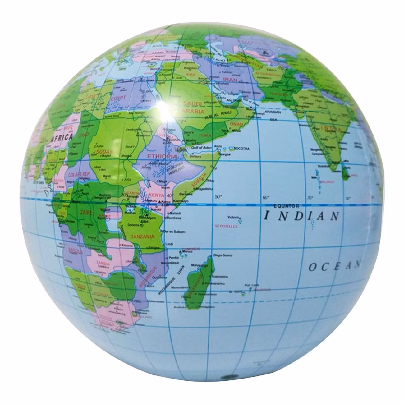 Uppblåsbar Jordglob