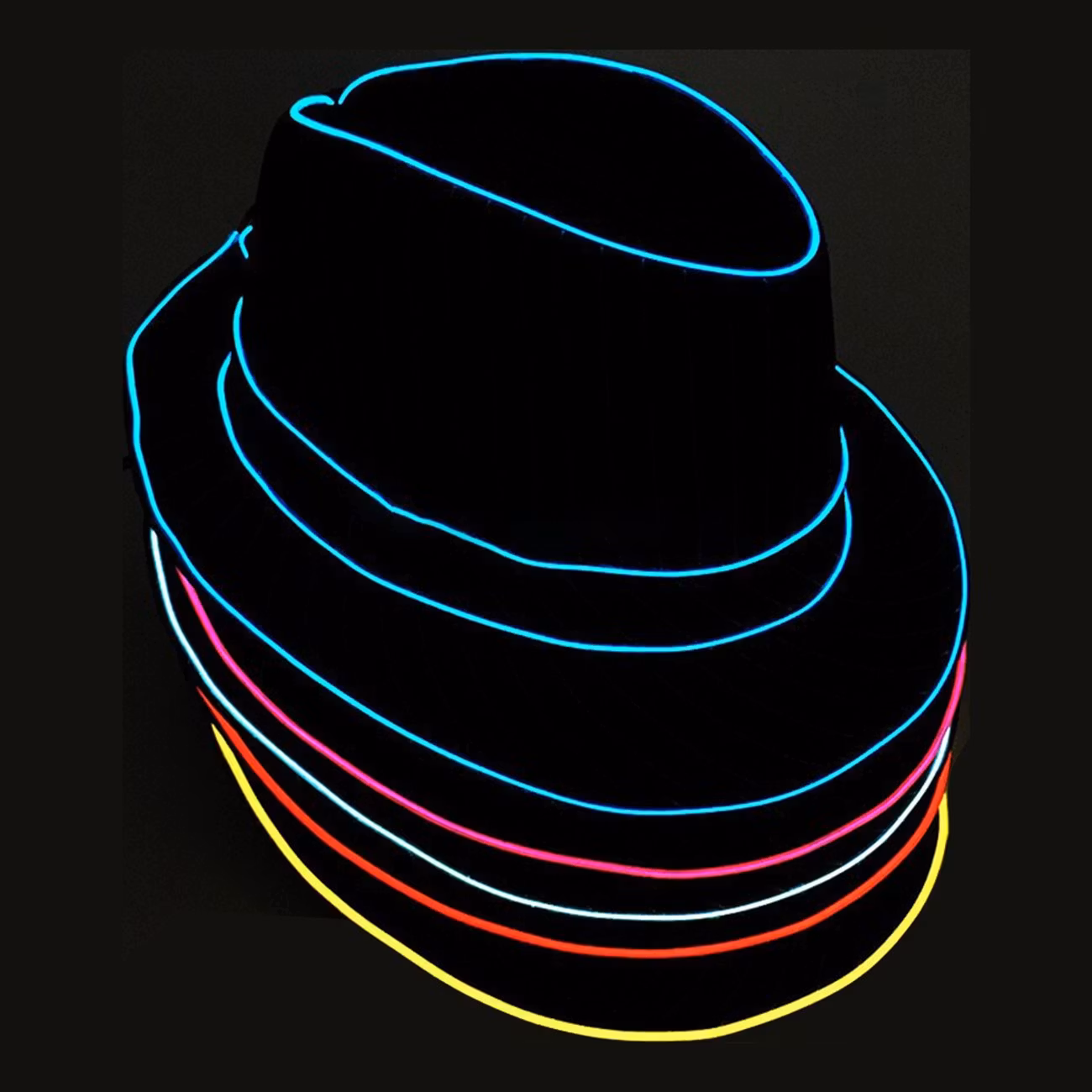 El Wire LED Hatt
