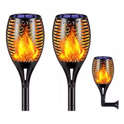 Solcellsdrivna Facklor