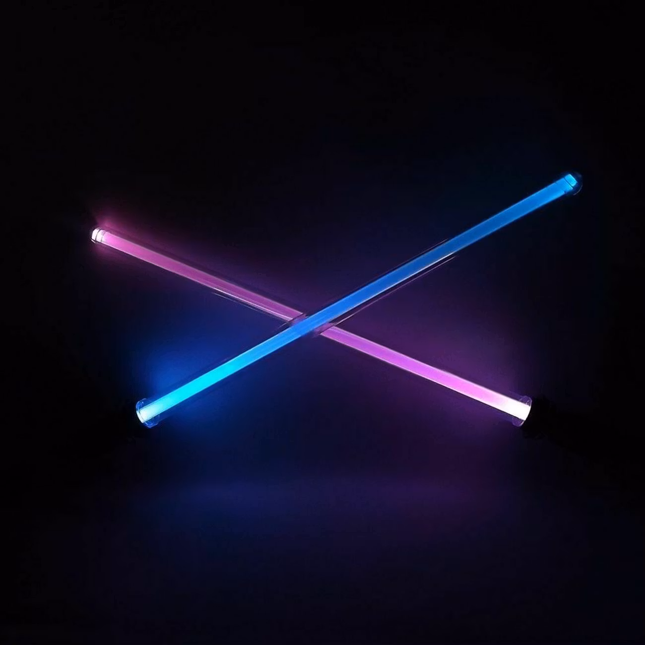 Lasersvärd Dubbelt med Ljudeffekter