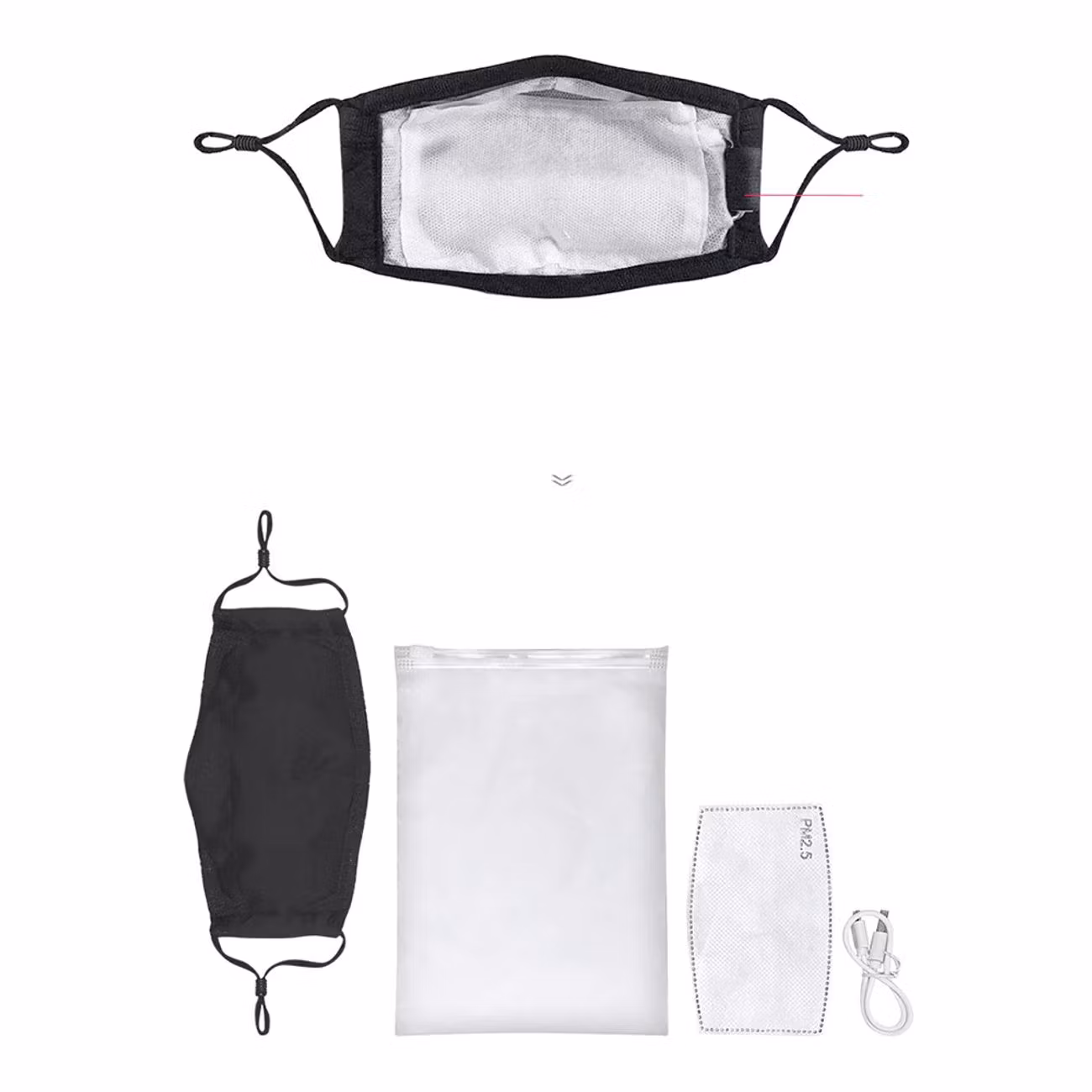 LED Bluetooth Munskydd