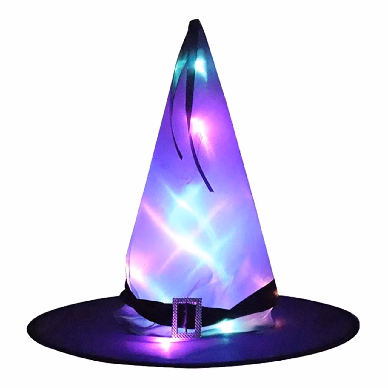 Häxhatt med LED-belysning