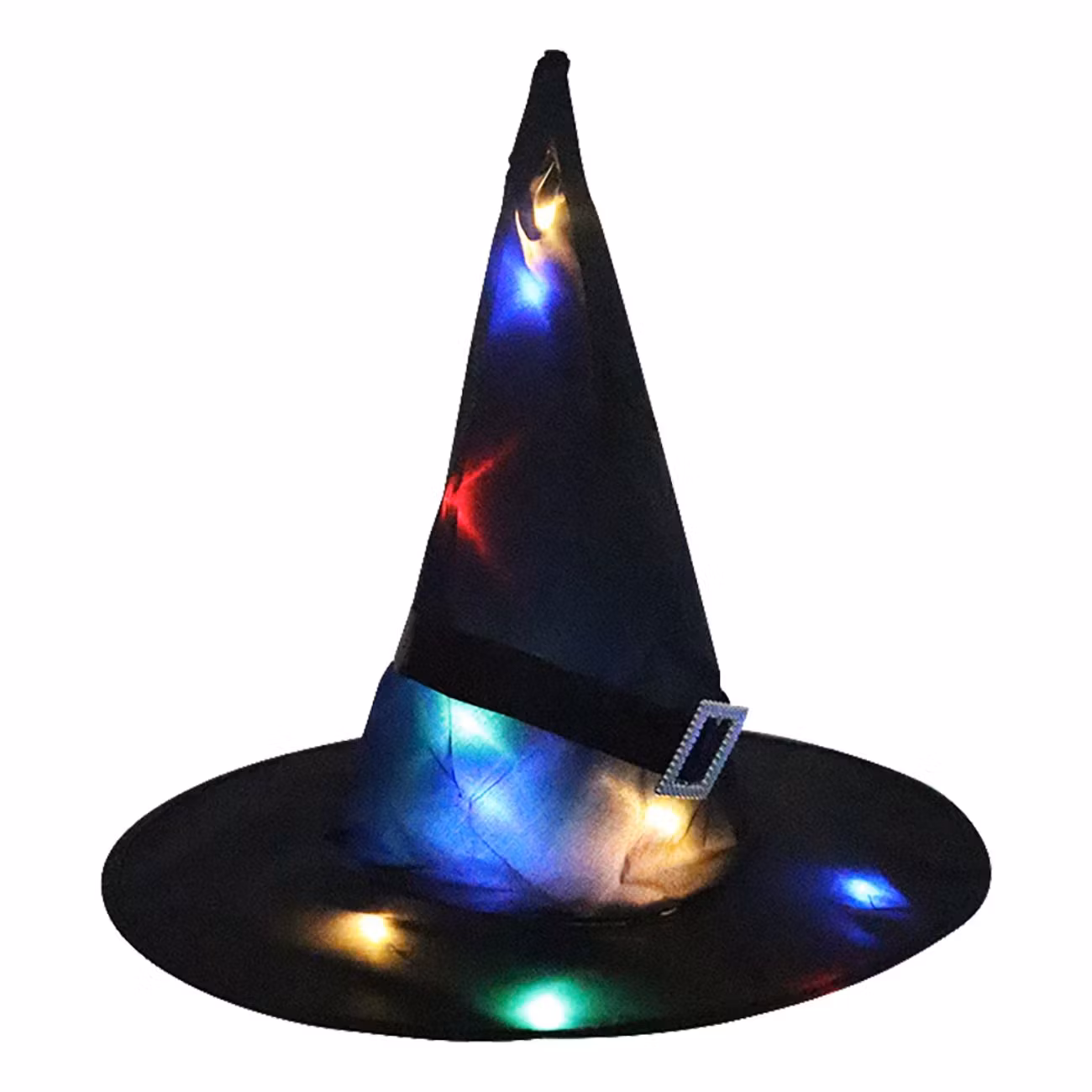 Häxhatt med LED-belysning