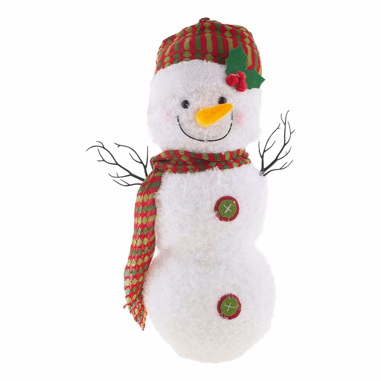 Animerad LED Snögubbe med Musik