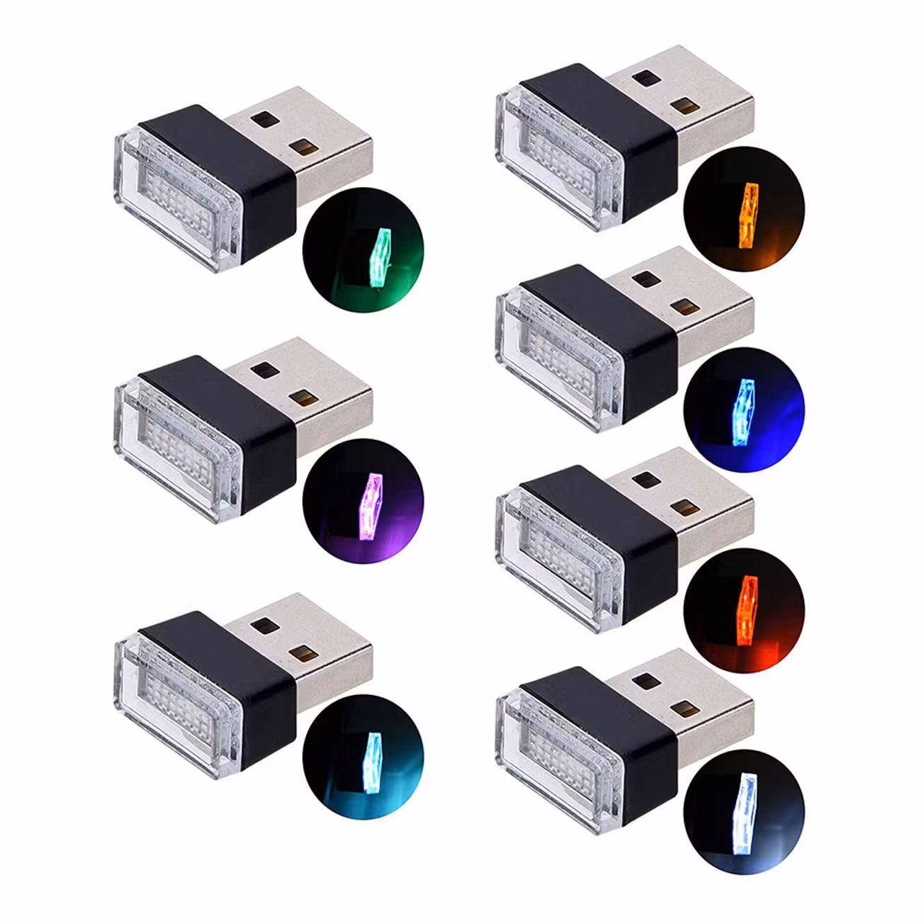 Mini USB LED-Lampa