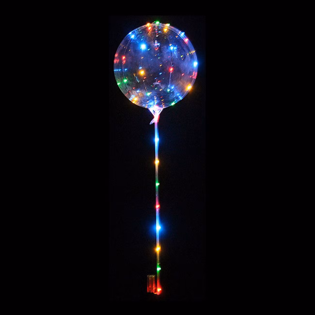 LED-Ballong på Pinne