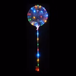 LED-Ballong på Pinne