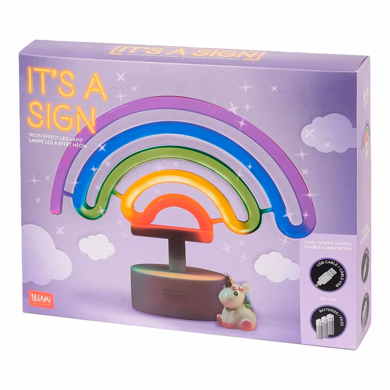 LED-Lampa Regnbåge med Neon-effekt