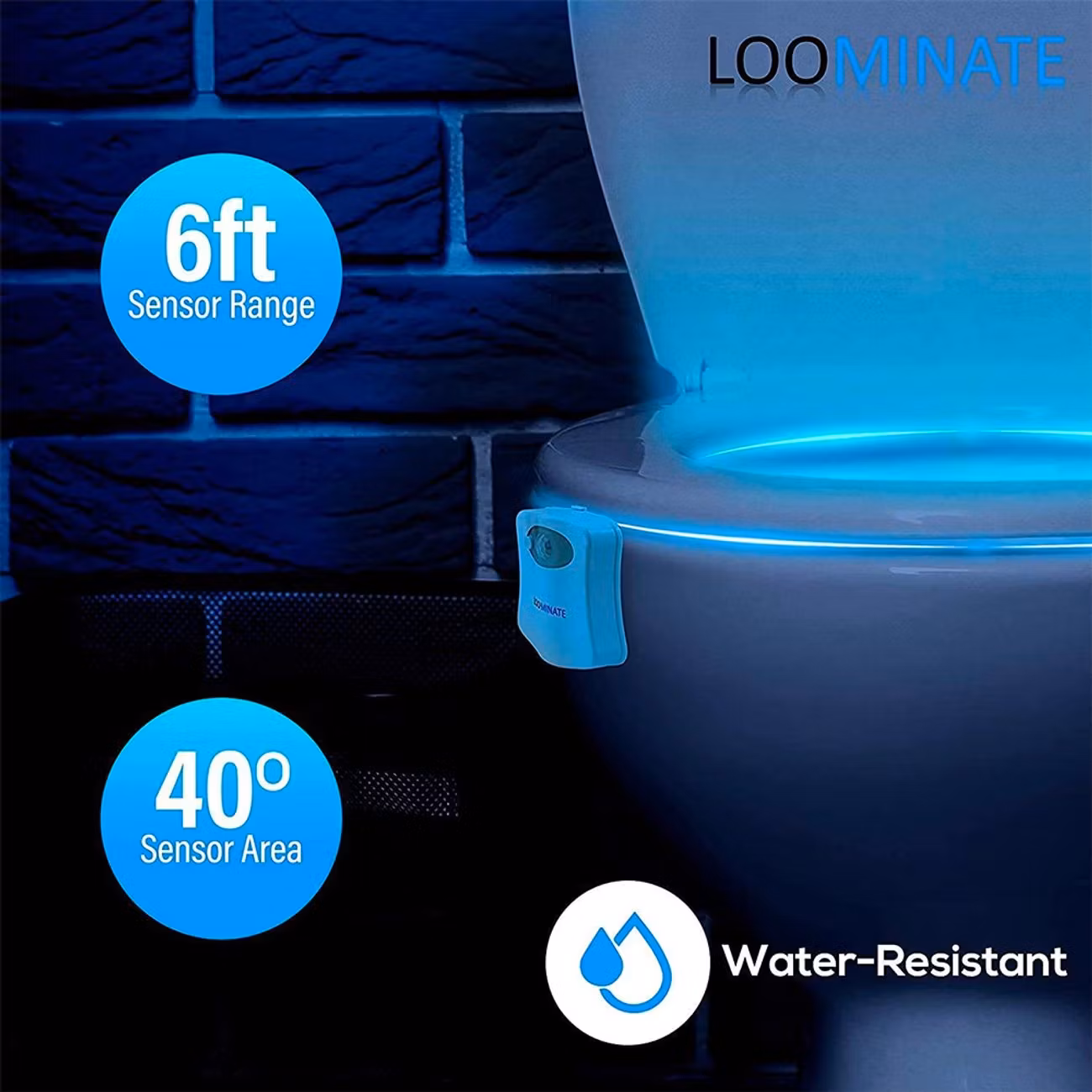 Loominate Nattlampa till Toalettstol