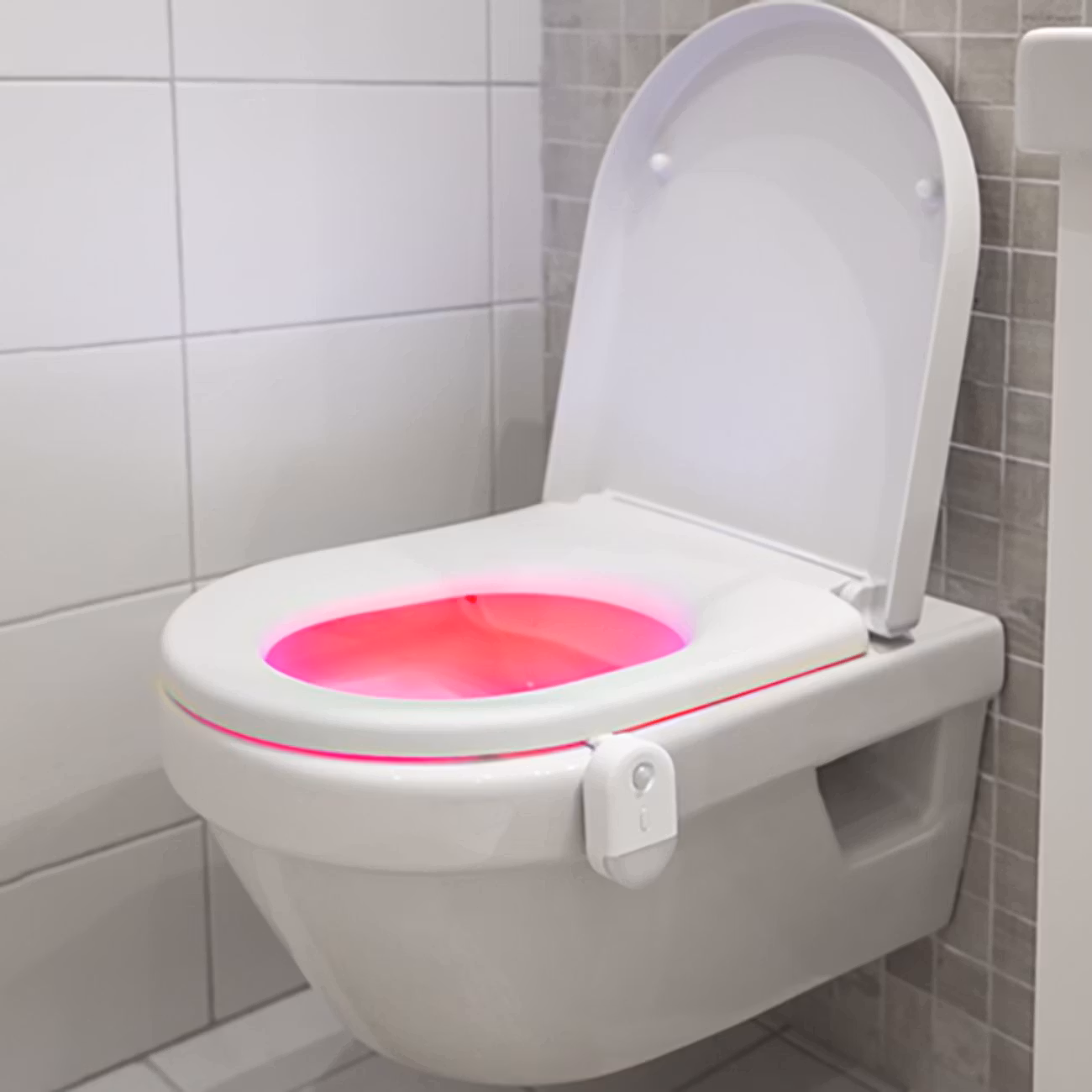 Toalettlampa med Rörelsesensor