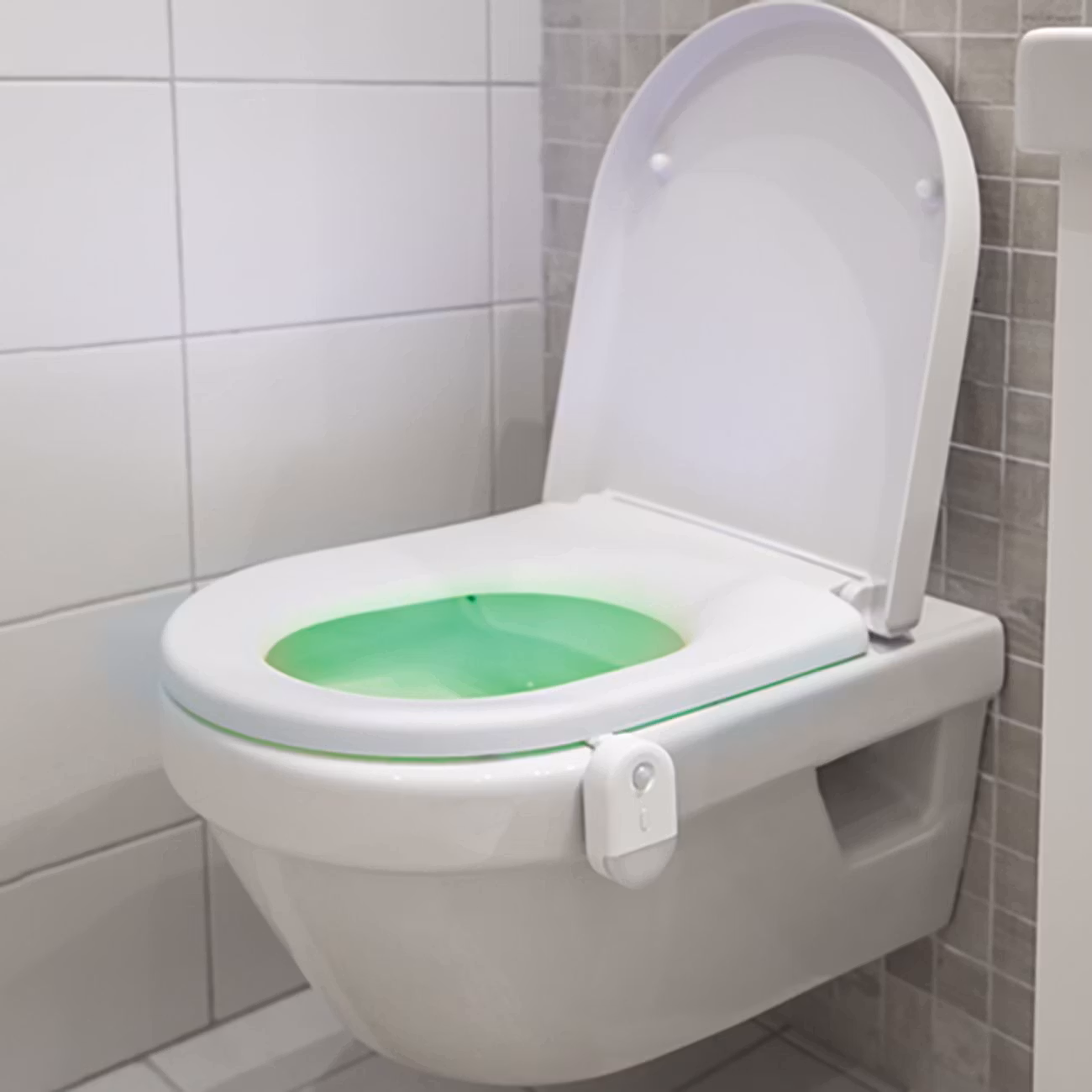 Toalettlampa med Rörelsesensor