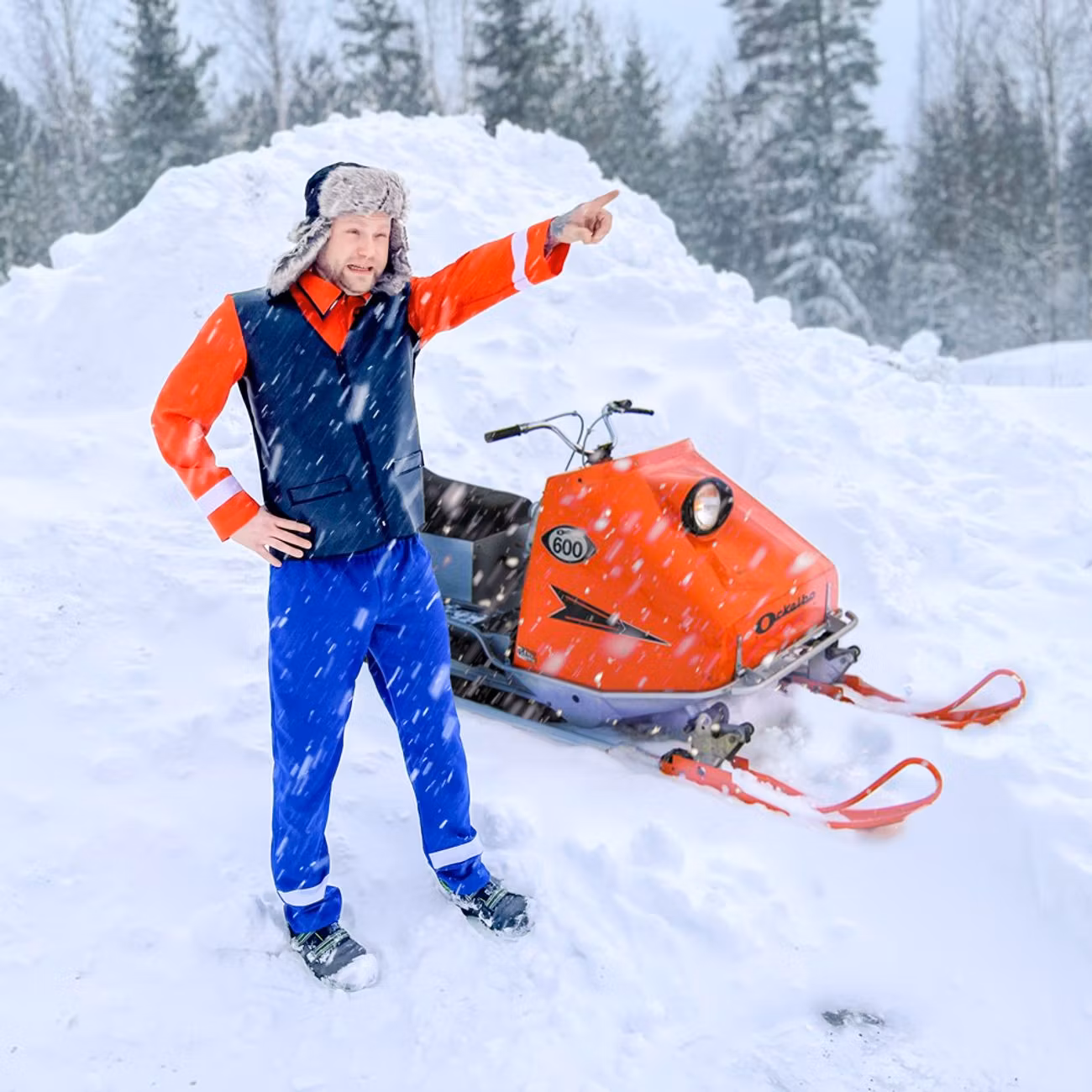 Pistvakt Maskeraddräkt