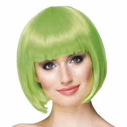 Cabaret Limegrön Peruk