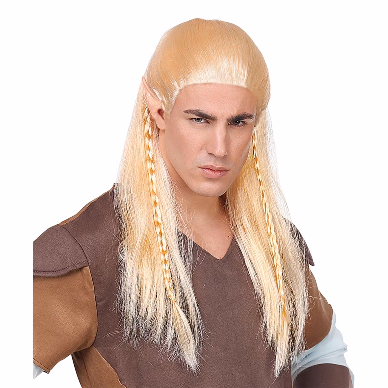 Alv Lång Blond Peruk