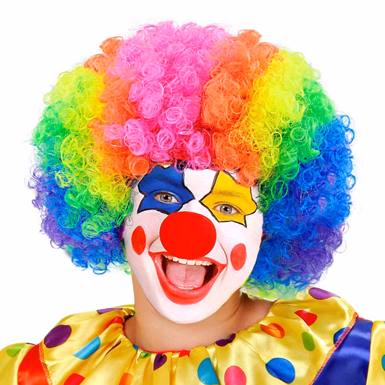 Clownperuk för Barn