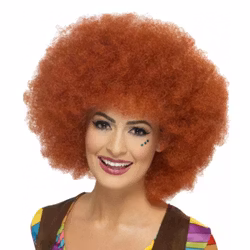 60-tals Rödbrun Afroperuk