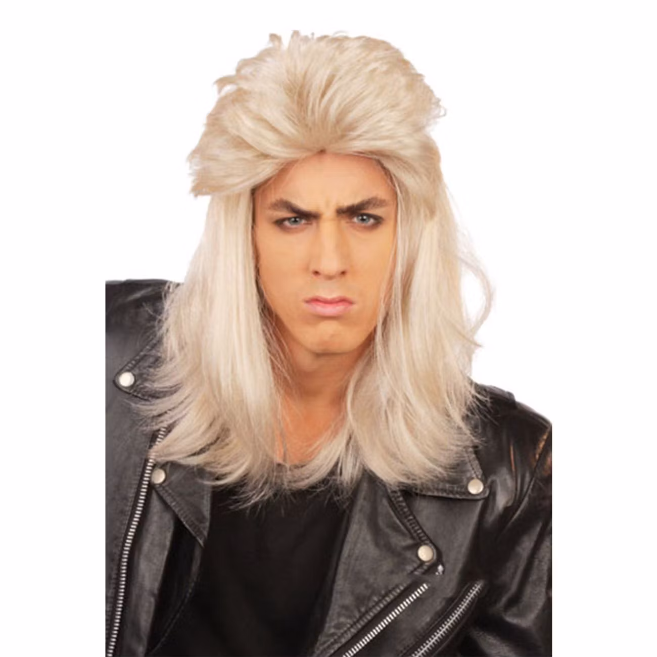 80-tals Blond Herr Peruk