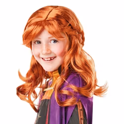 Frozen 2 Anna Barn Peruk