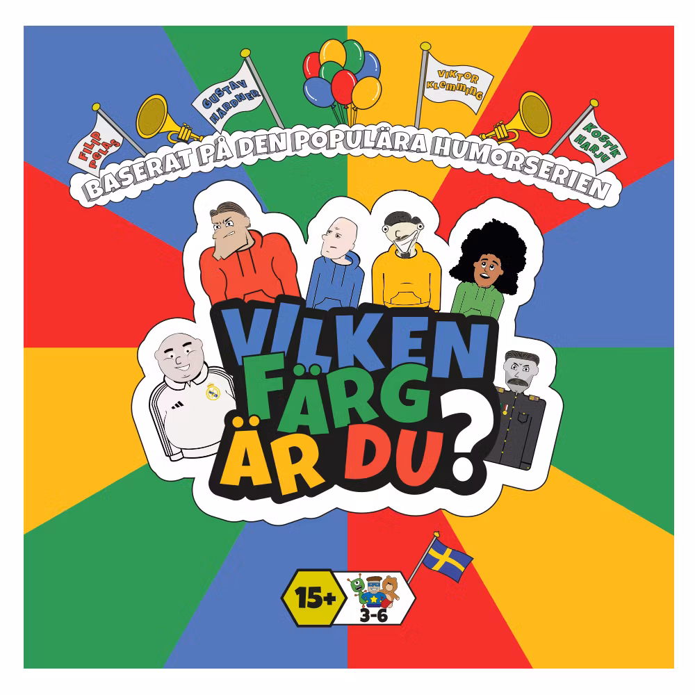 Vilken färg är du? Sällskapsspel
