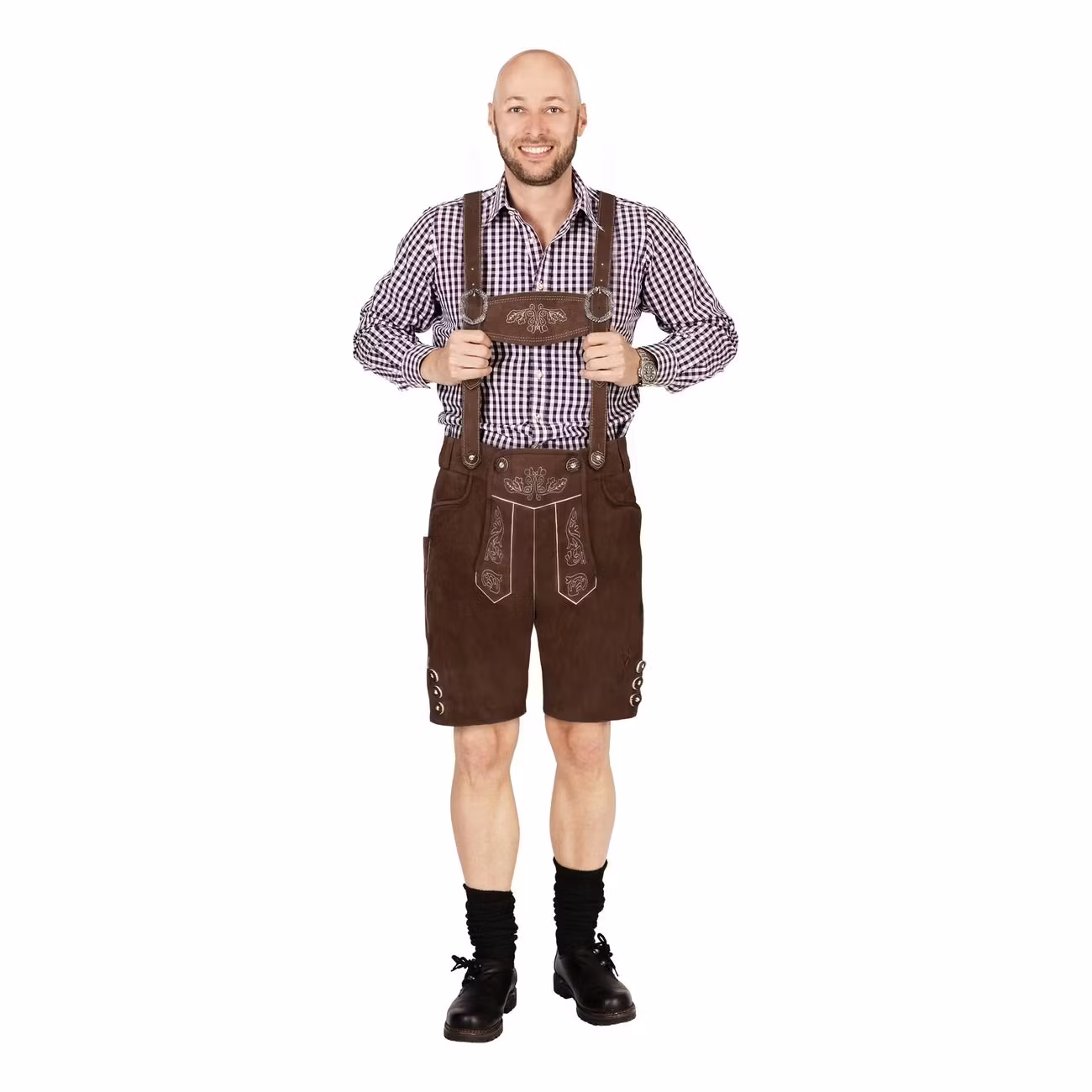 Oktoberfest Lederhosen Maskeraddräkt