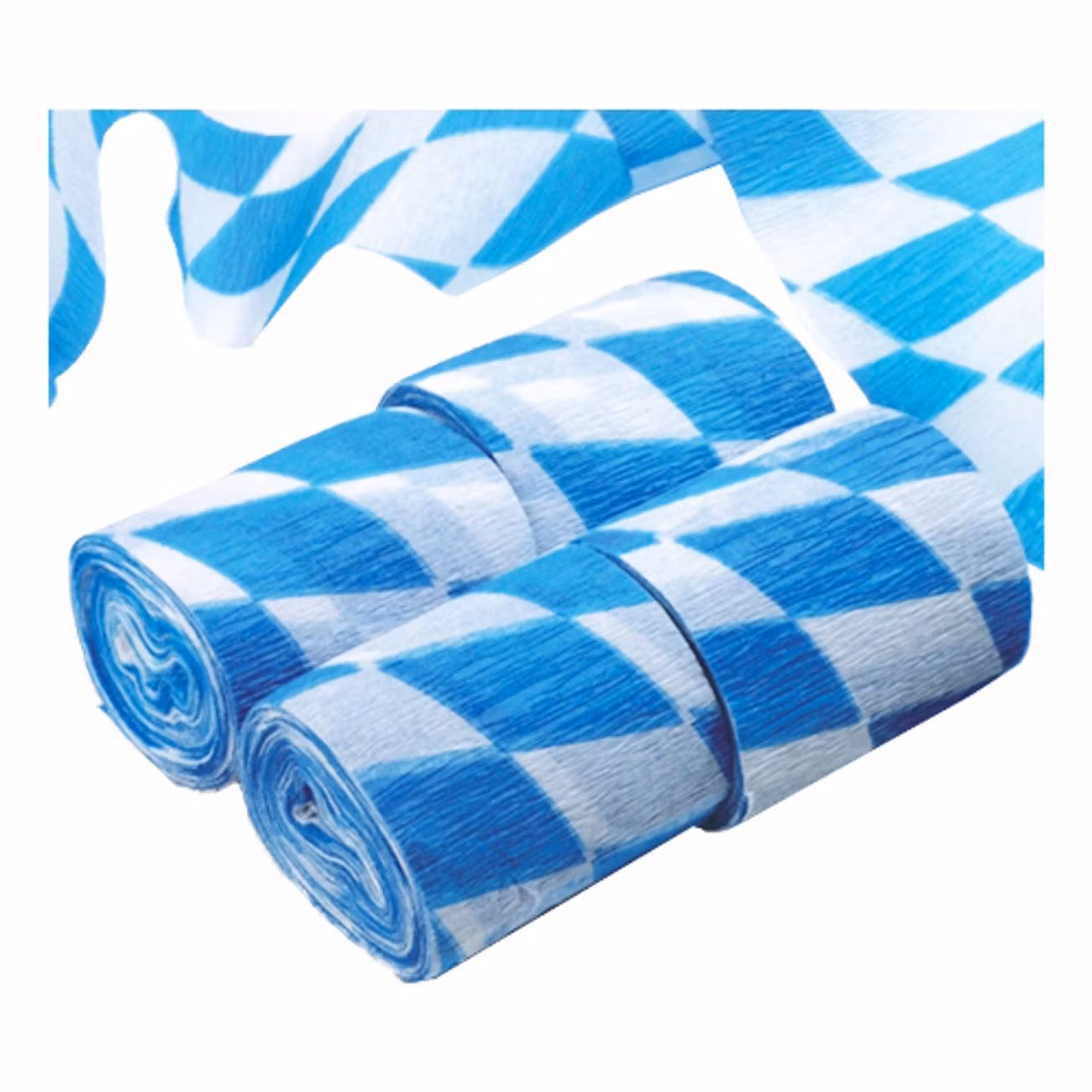 Kräpprullar Bayersk Blå