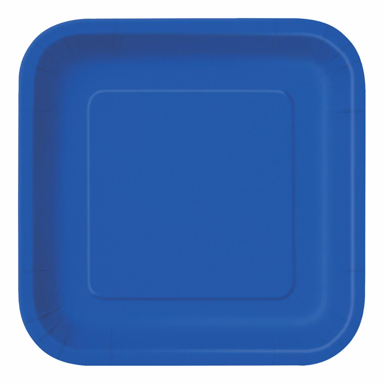 Pappersassietter Kvadrat Blå