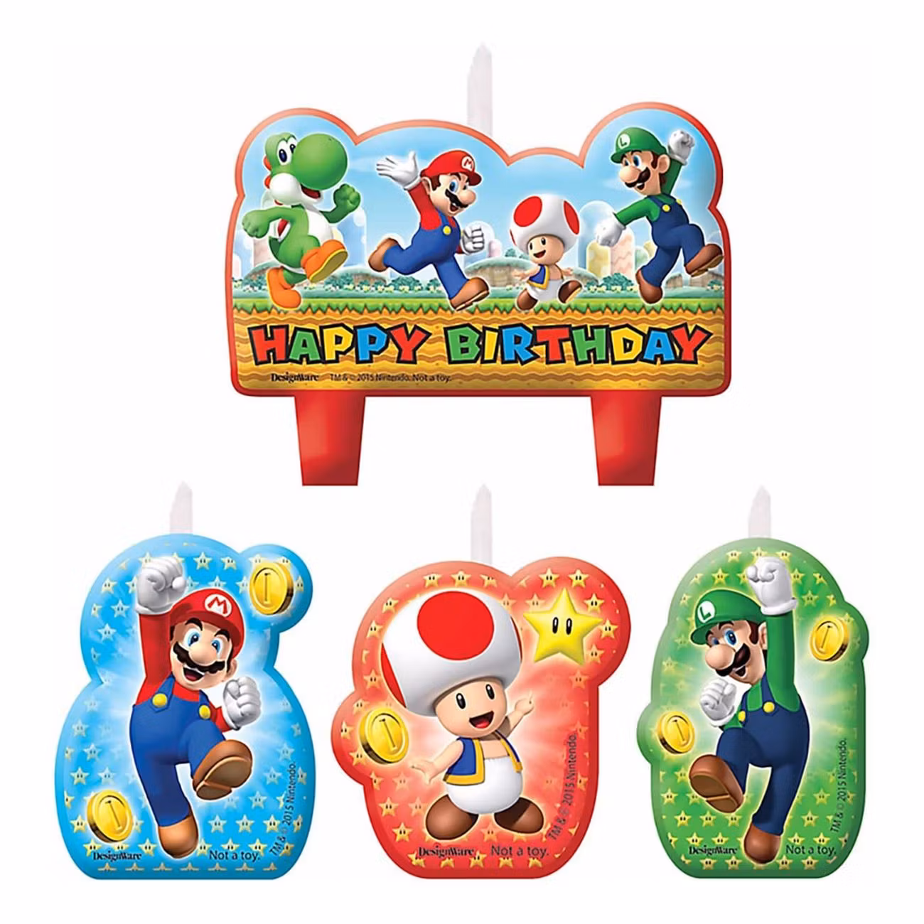 Tårtljus Super Mario